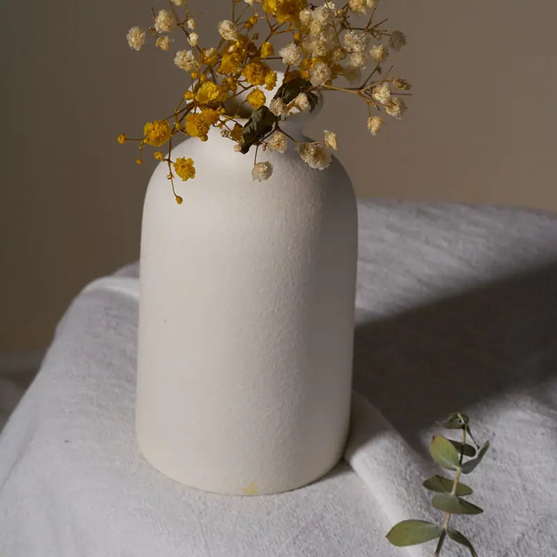 Linen Curve Vase