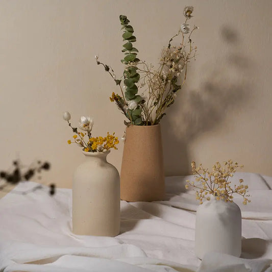 Linen Curve Vase